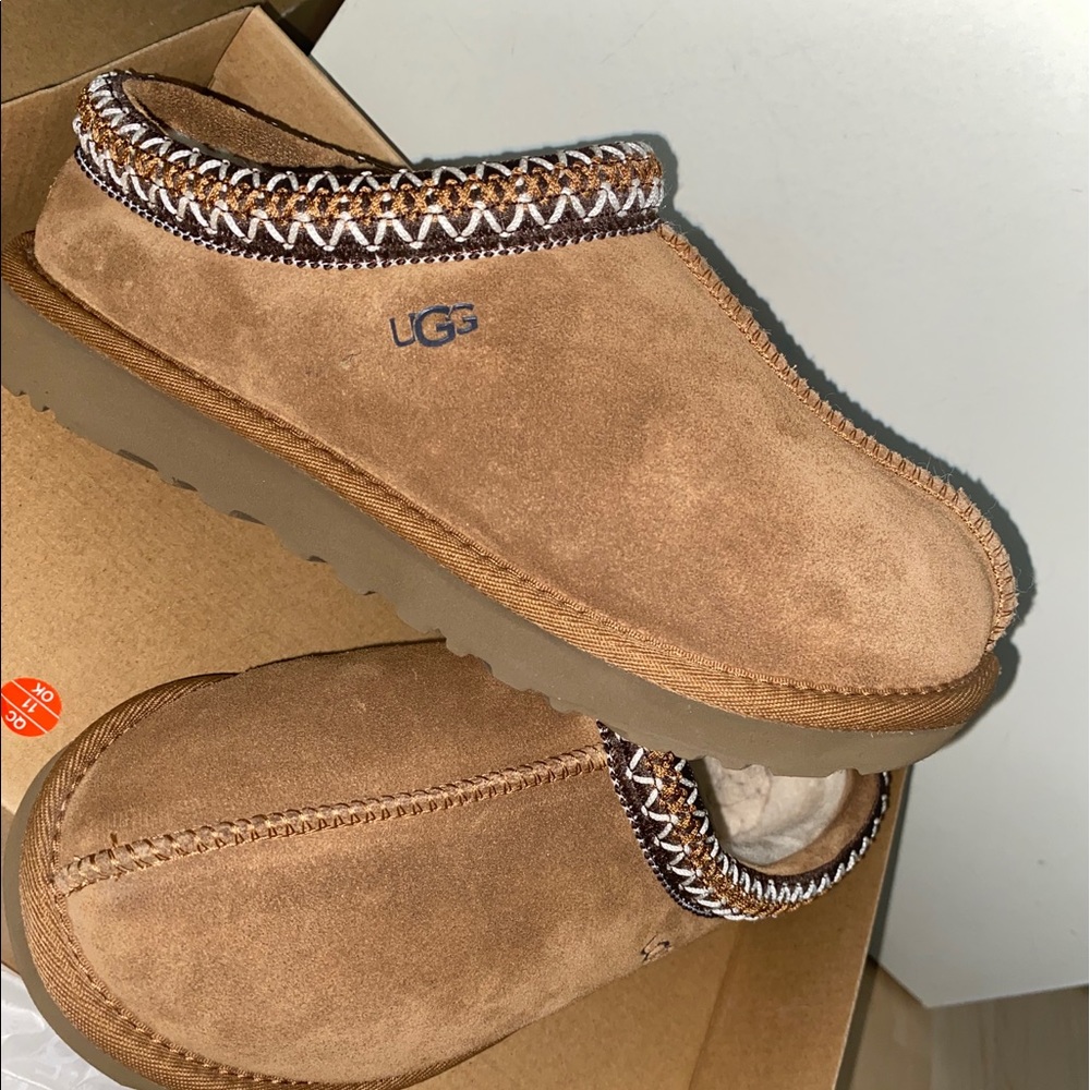Chestnut Tasman ugg slides - Picture 2 of 3